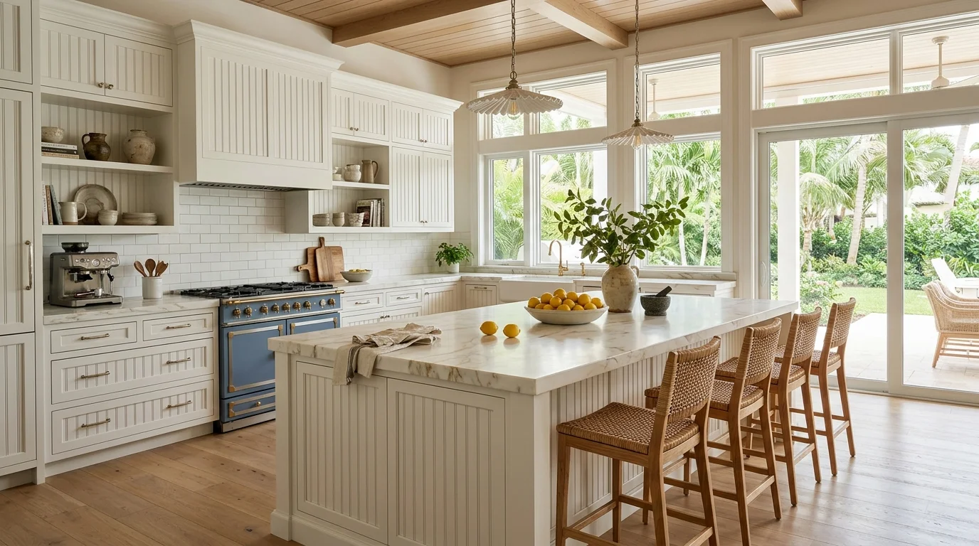 Beadboard & Louvered Cabinet Doors