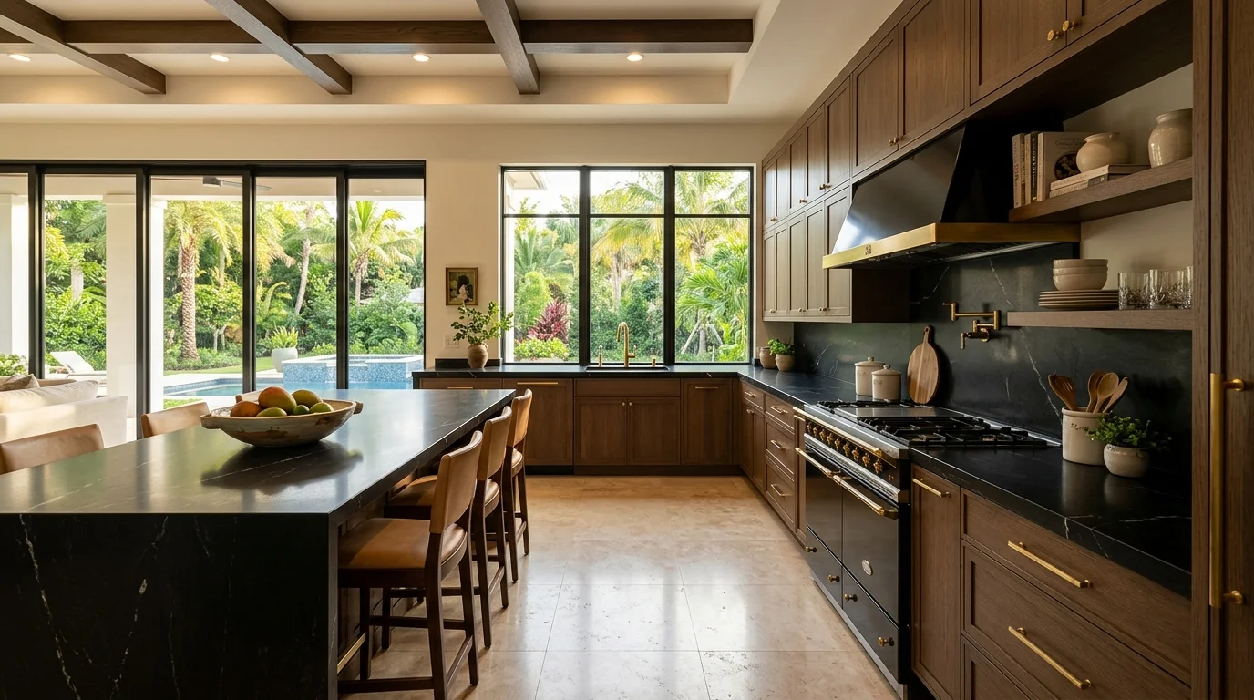 Black Countertops: Ideas & Materials