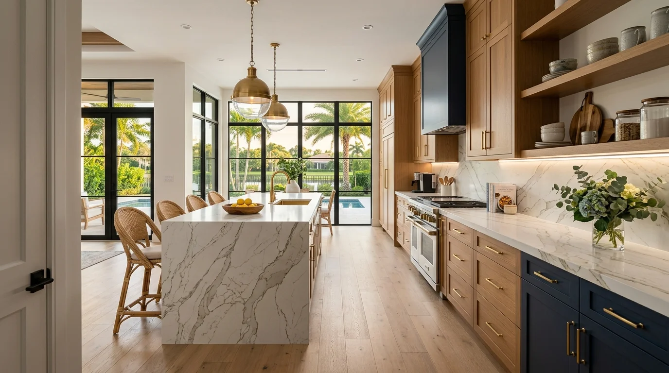 Calacatta Quartz: Marble Look, Quartz Durability