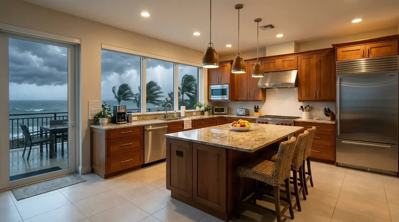 Hurricane-proof kitchen materials