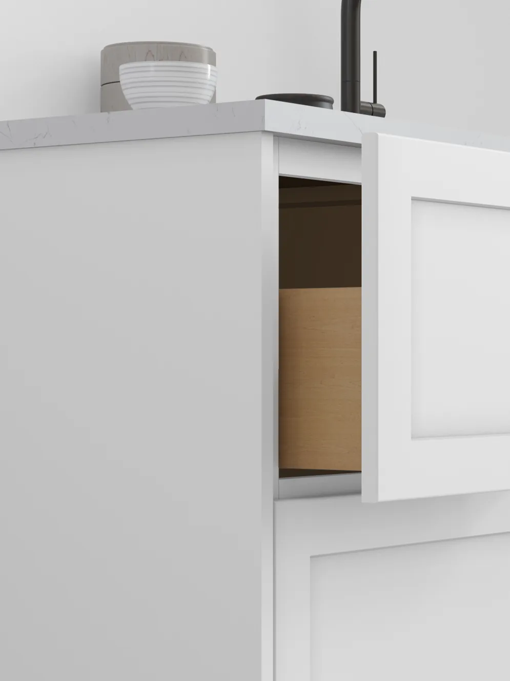 Fabuwood Galaxy drawer construction detail