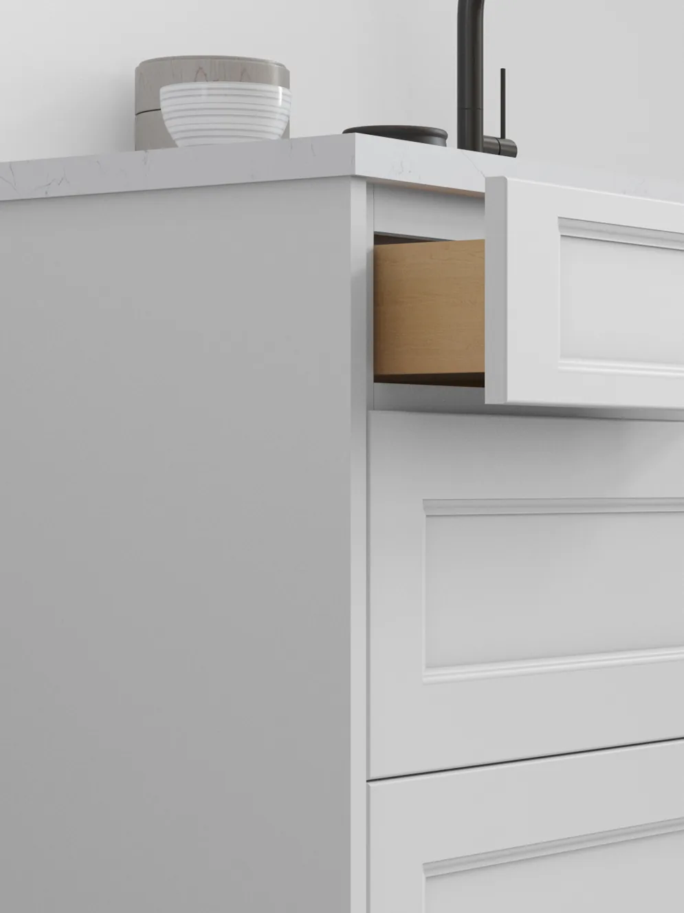 Fabuwood Nexus drawer construction detail