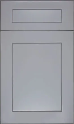 Highland Grey Shaker cabinet door