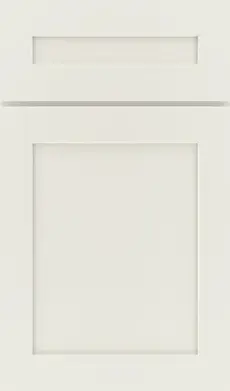 Highland Pearl White Shaker cabinet door