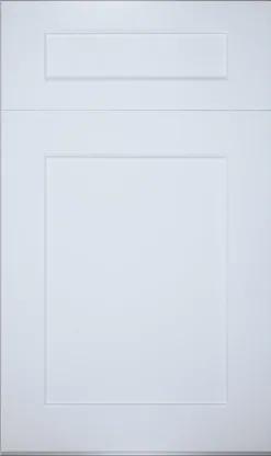 Highland White Shaker cabinet door