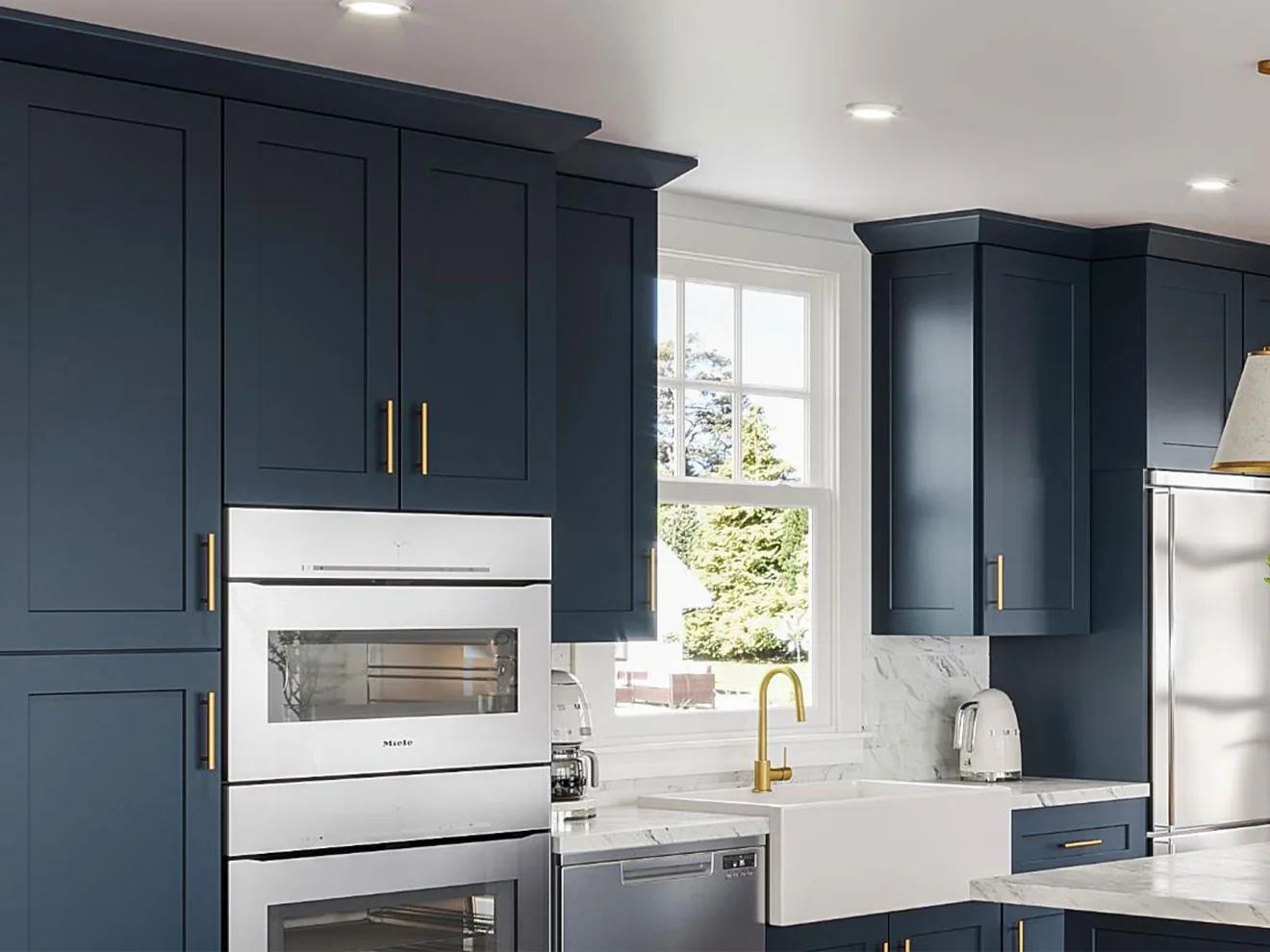 Jarlin Aria Blue kitchen reference photo 2