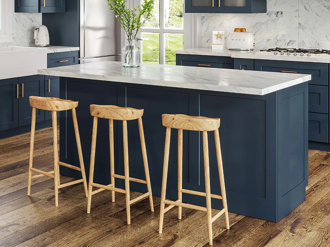 Jarlin Aria Blue kitchen reference photo 3