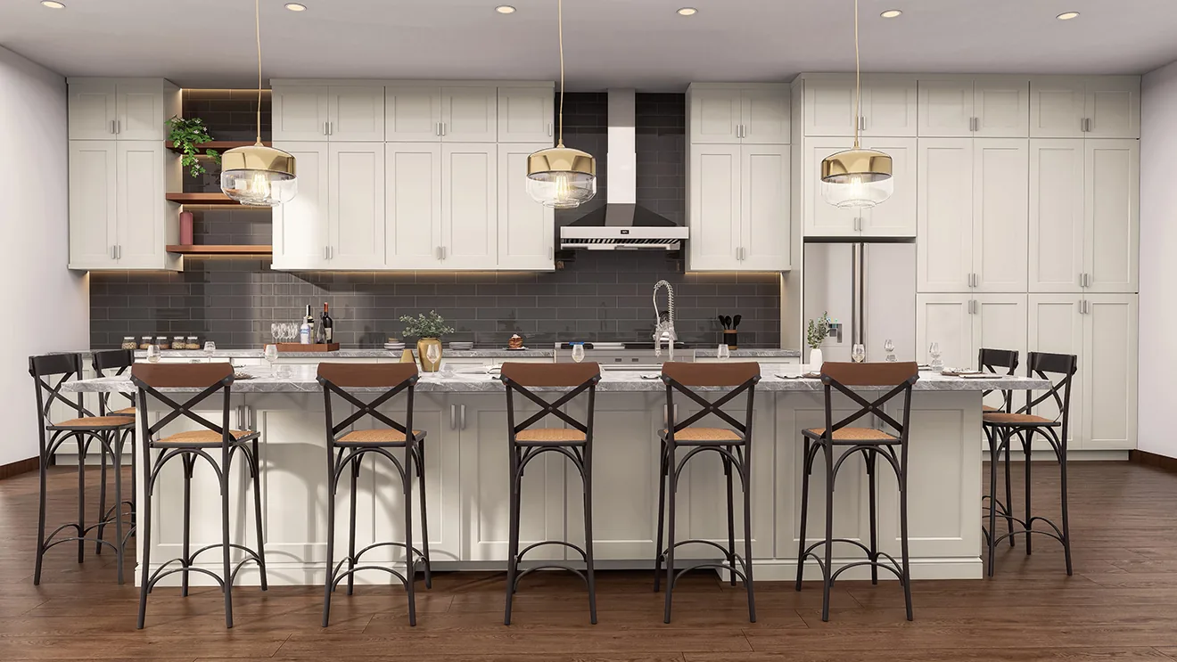 Jarlin Aria Blue kitchen reference photo 8