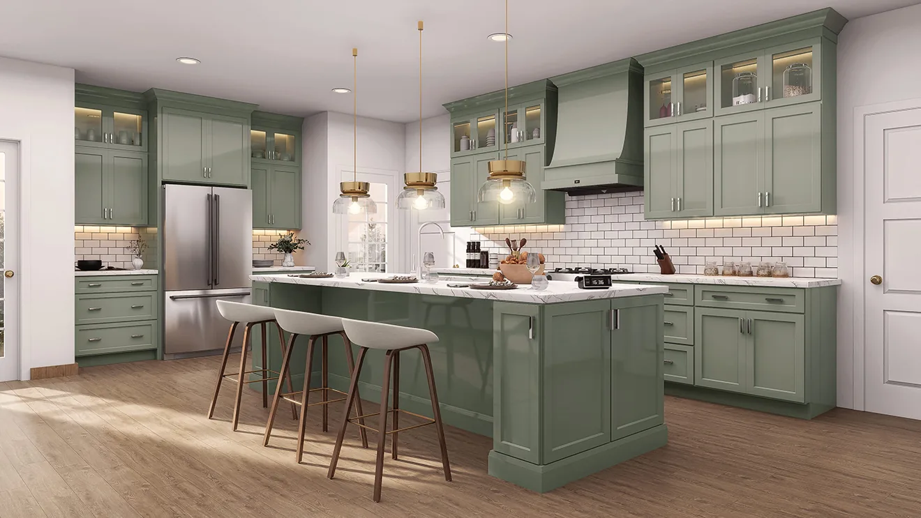 Jarlin Cream White Shaker kitchen reference photo 6