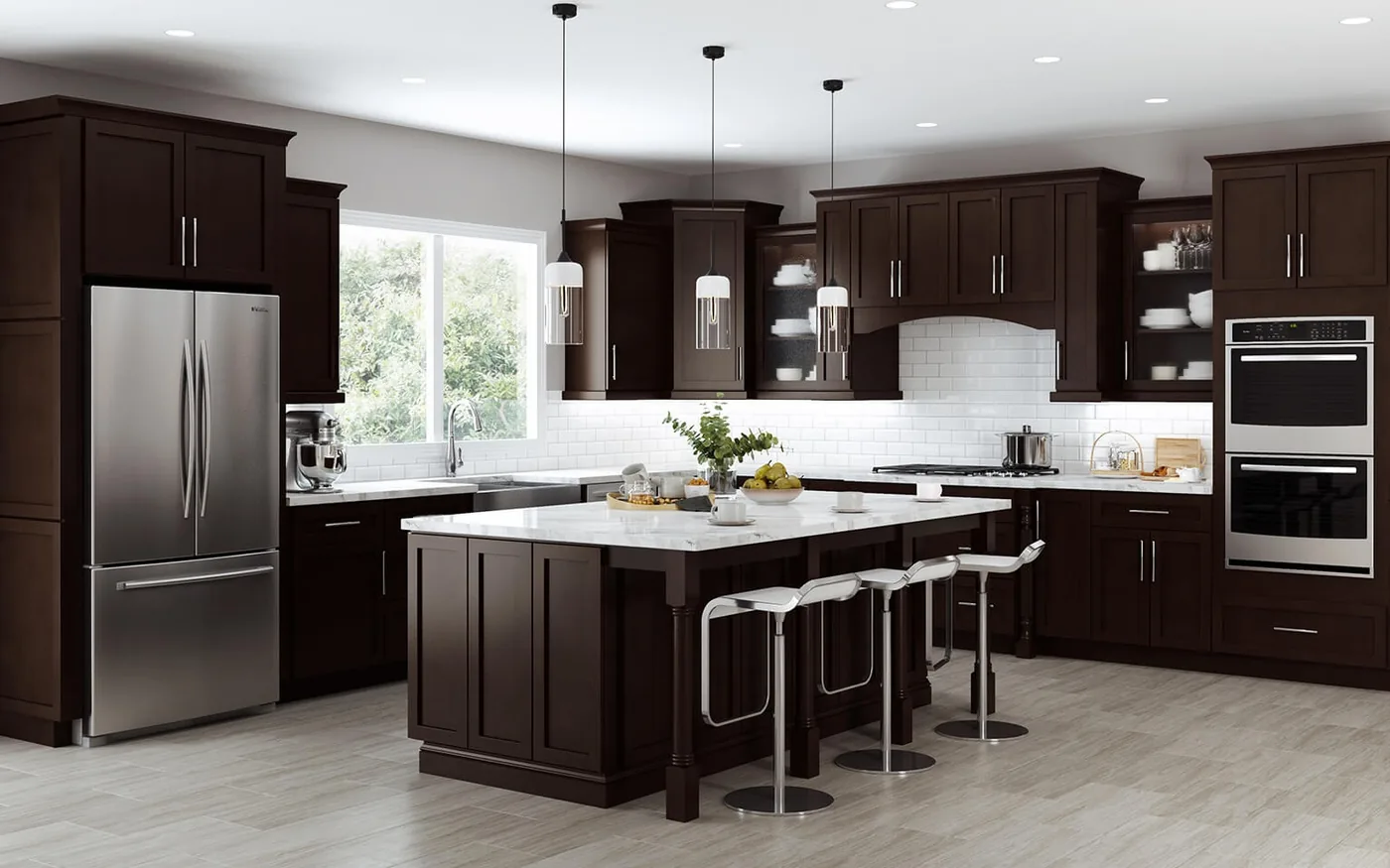 Jarlin Ebony Shaker kitchen reference photo 1