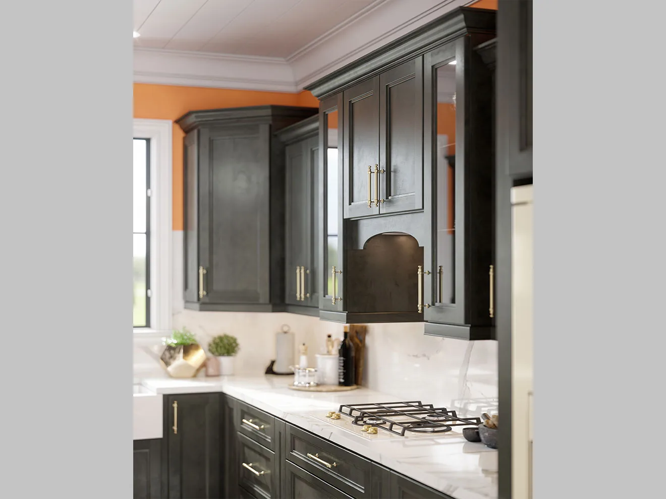 Jarlin Smoky Gray kitchen reference photo 2