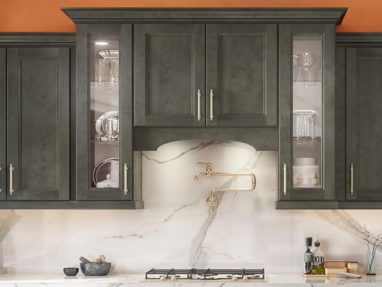 Jarlin Smoky Gray kitchen reference photo 3
