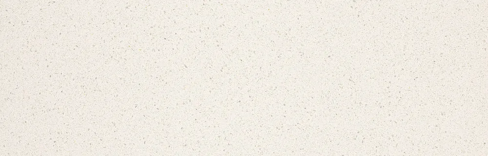 Ocean Foam Caesarstone quartz with brass hardware