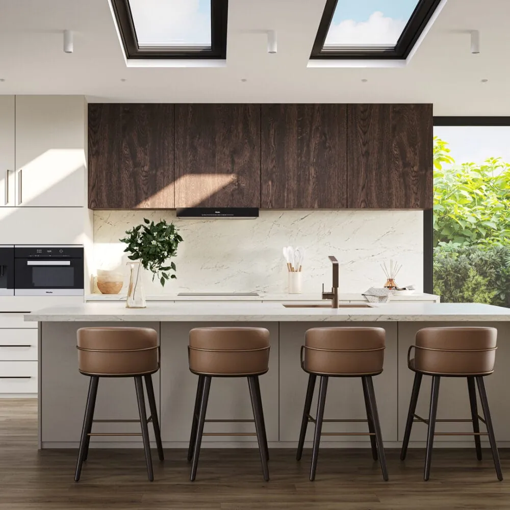 Pebble Caesarstone quartz full slab