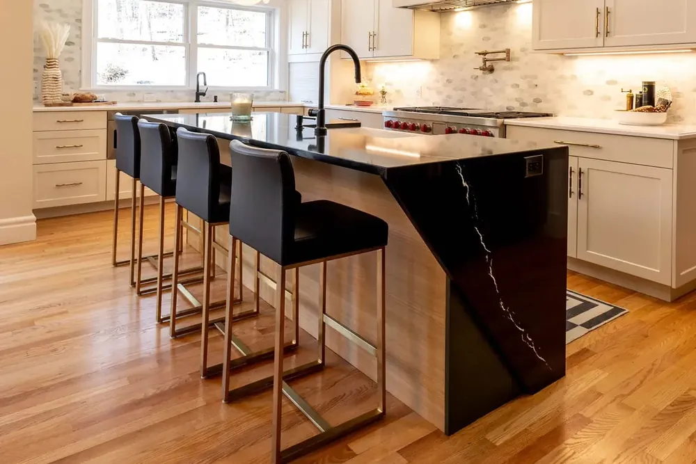 Blackbrook Cambria quartz installed countertop