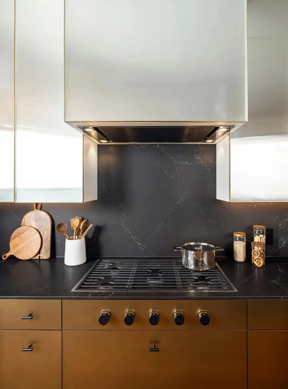 Charlestown Cambria quartz installed countertop