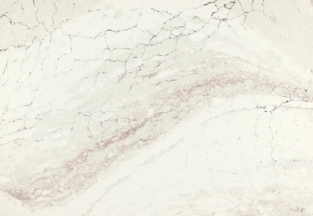 Copeland Cambria quartz waterfall edge