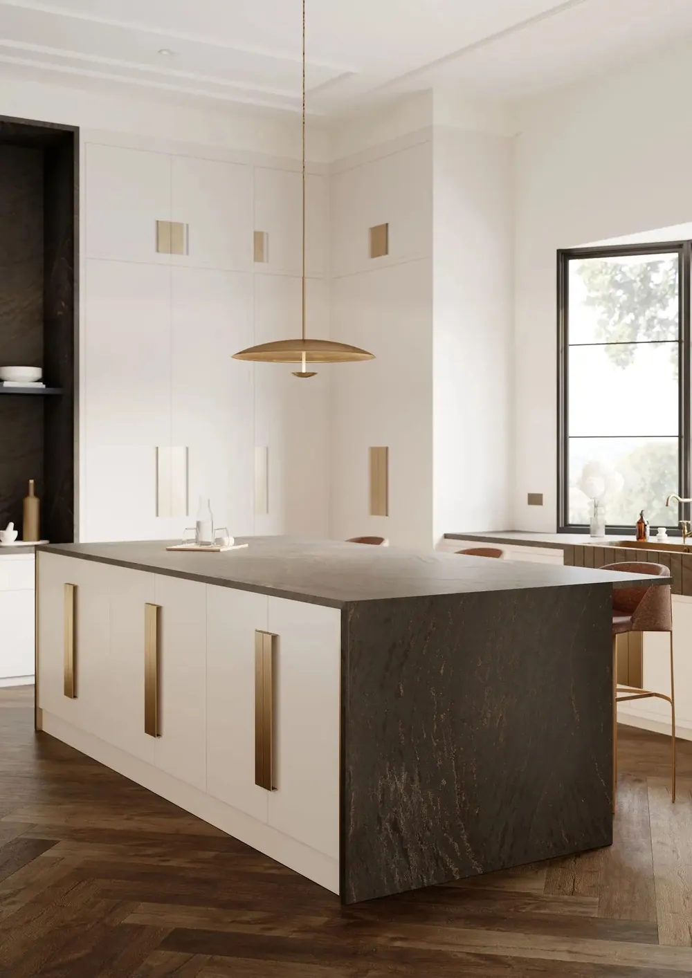 Remington Brass kitchen
