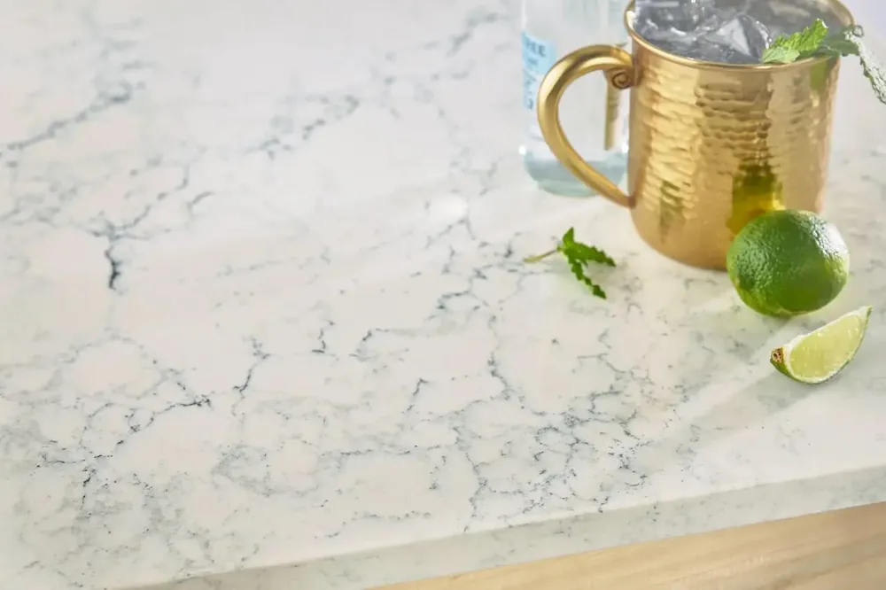 Sutherland Cambria quartz installed countertop