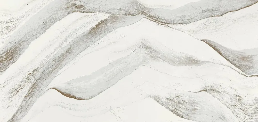 Windsor Brass Cambria quartz waterfall edge