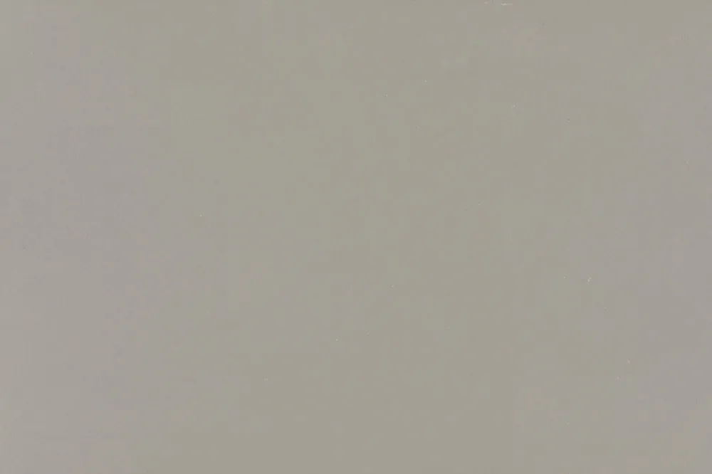 Armor Grey Daltile quartz / porcelain waterfall edge
