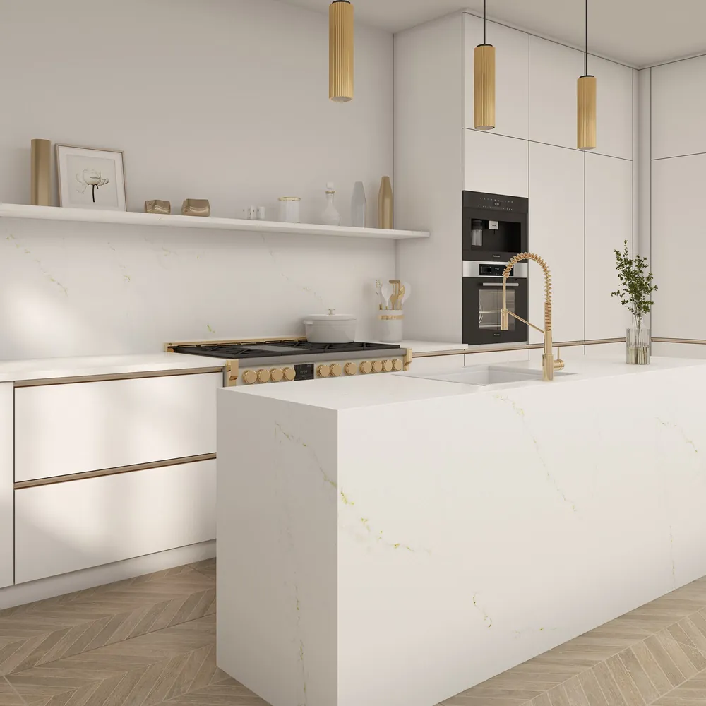 Calacatta Alabaster install