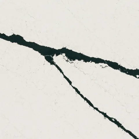 Daltile Calacatta Bolt quartz / porcelain countertop slab