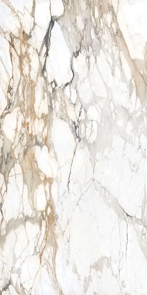 Daltile Calacatta Topaz quartz / porcelain countertop slab