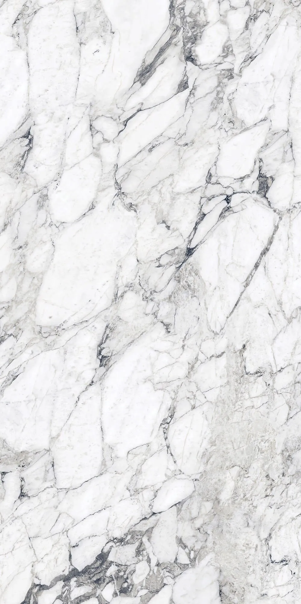 Gypsum Calacatta Daltile quartz / porcelain installed countertop