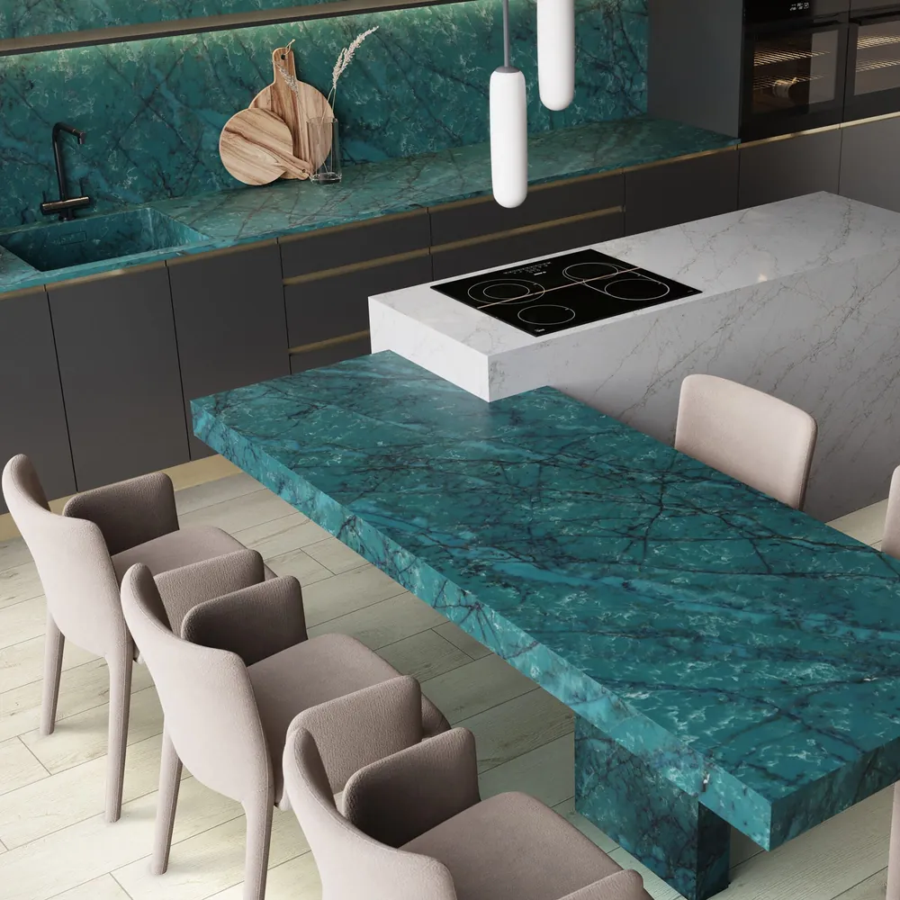 Moongaze Daltile quartz / porcelain full slab