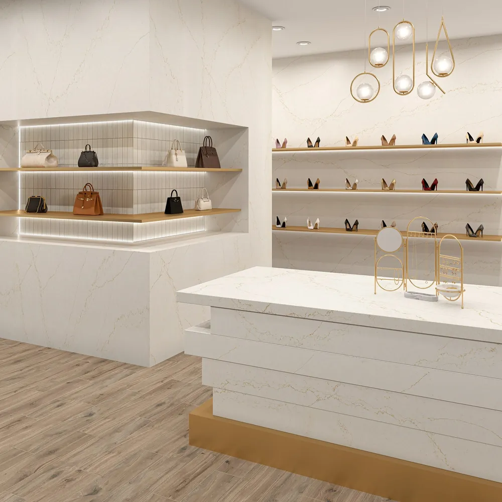 Valor Gold Daltile quartz / porcelain full slab