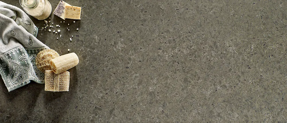 Babylon Gray - Concrete Finish install