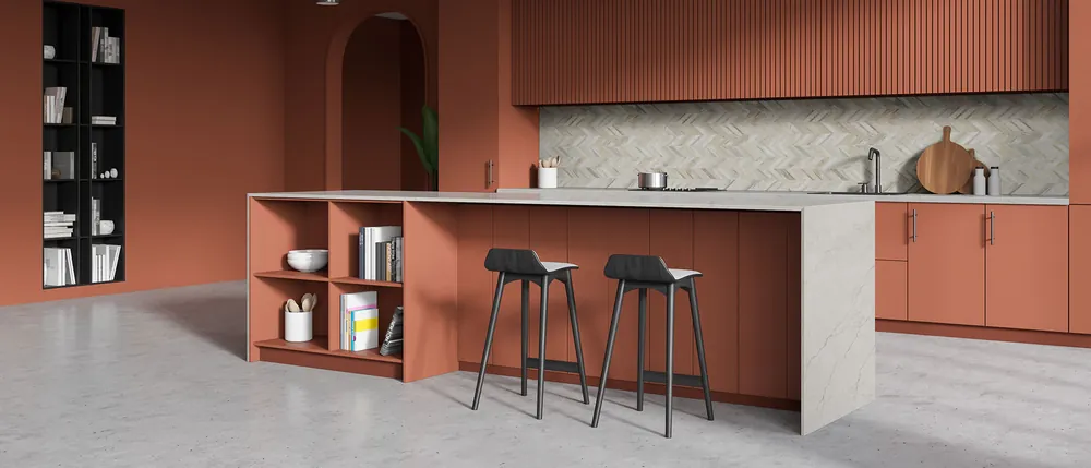 Calacatta Miraggio Sienna MSI quartz full slab