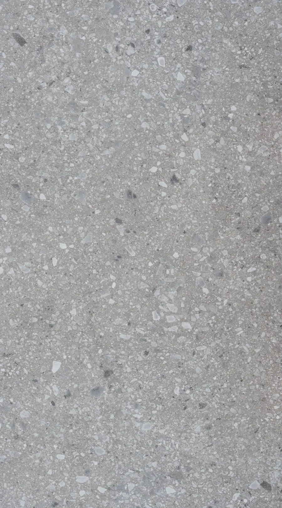 Terrazo Ceppo Neolith sintered stone with brass hardware