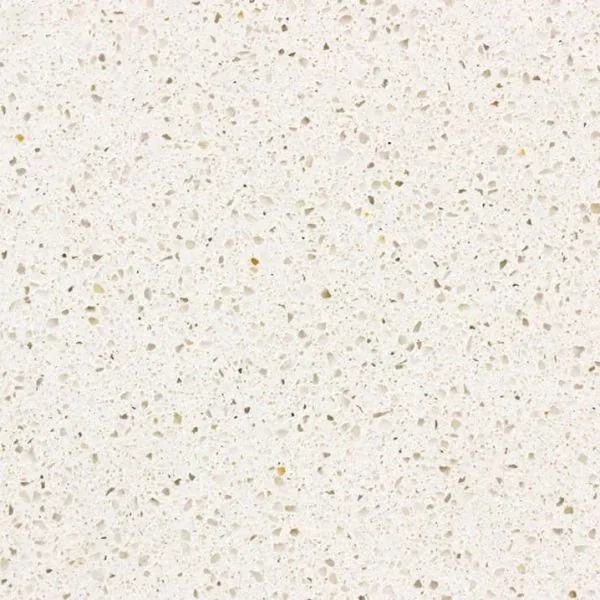 Pompeii Beach White quartz countertop slab