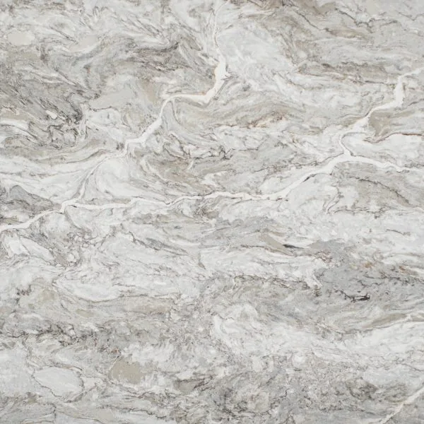 Cielo Pompeii quartz surface detail for Palm Beach County kitchens