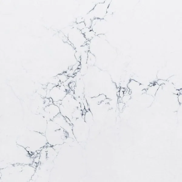 Pompeii Statuario Azzurro quartz countertop slab