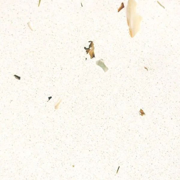 Pompeii Sunny Pearl quartz countertop slab