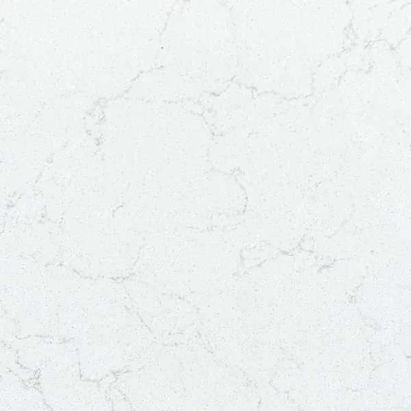 Pompeii Valley White quartz countertop slab