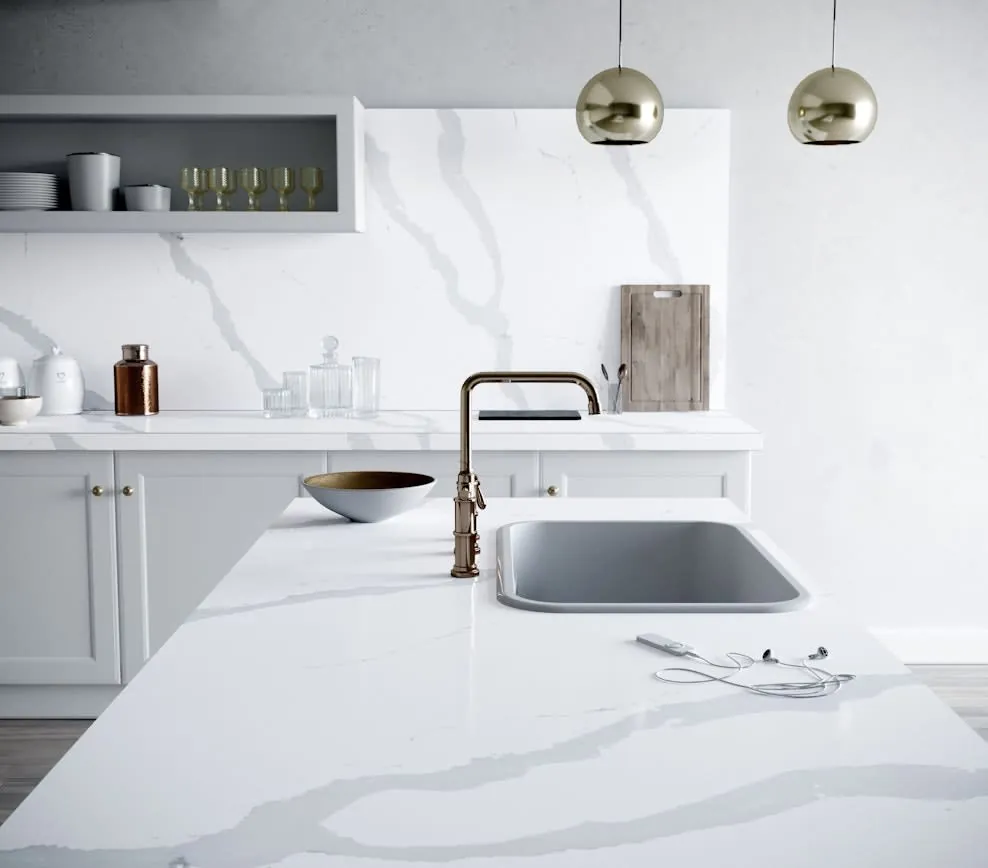 Bianco Calacatta detail