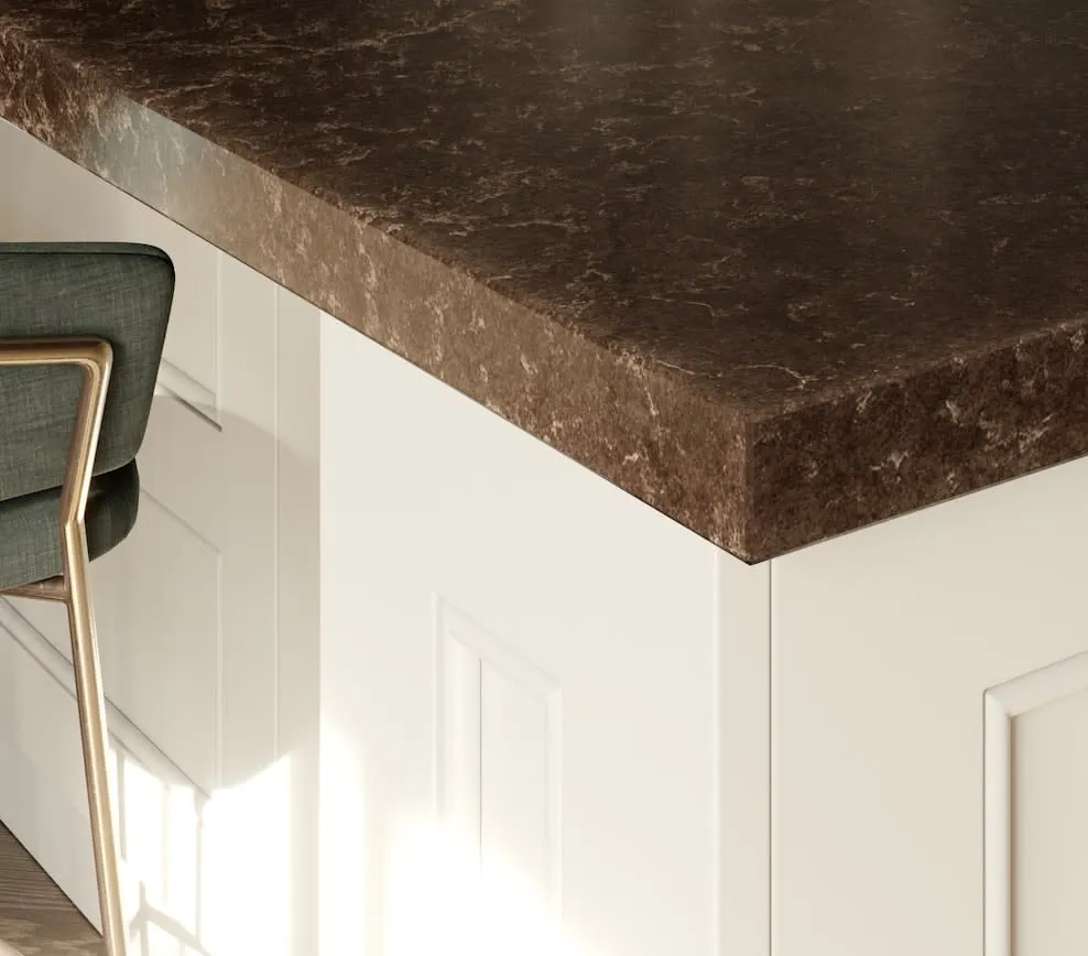 Chateau Brown Silestone quartz full slab