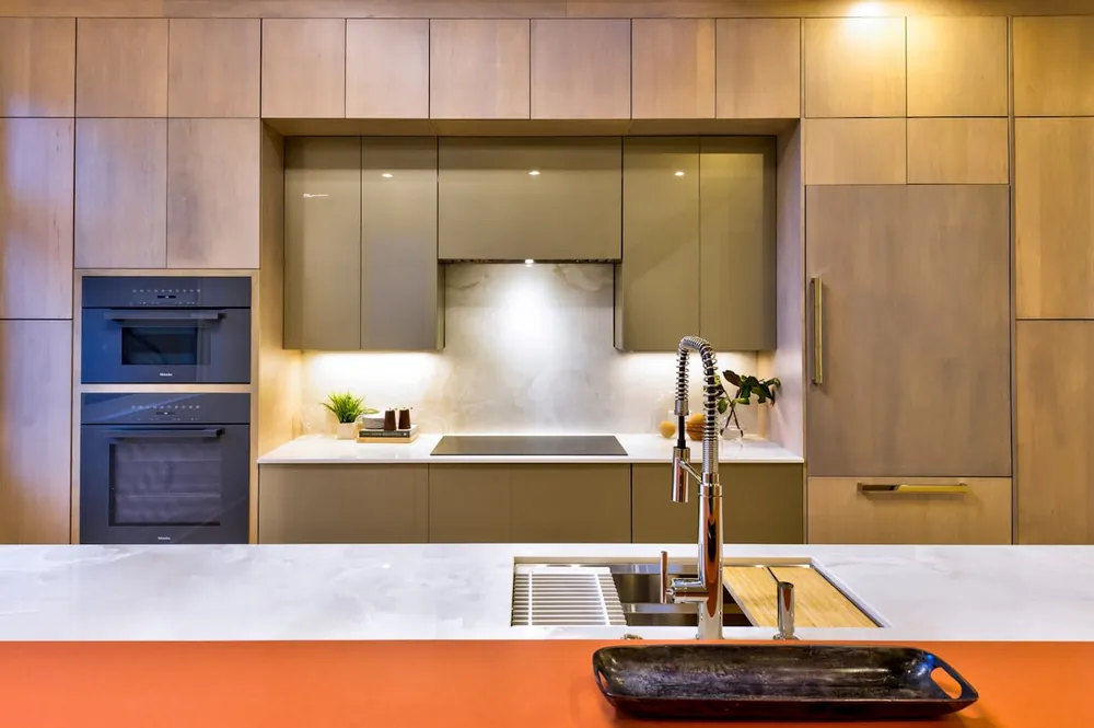 Ethereal Dusk Silestone quartz installed countertop