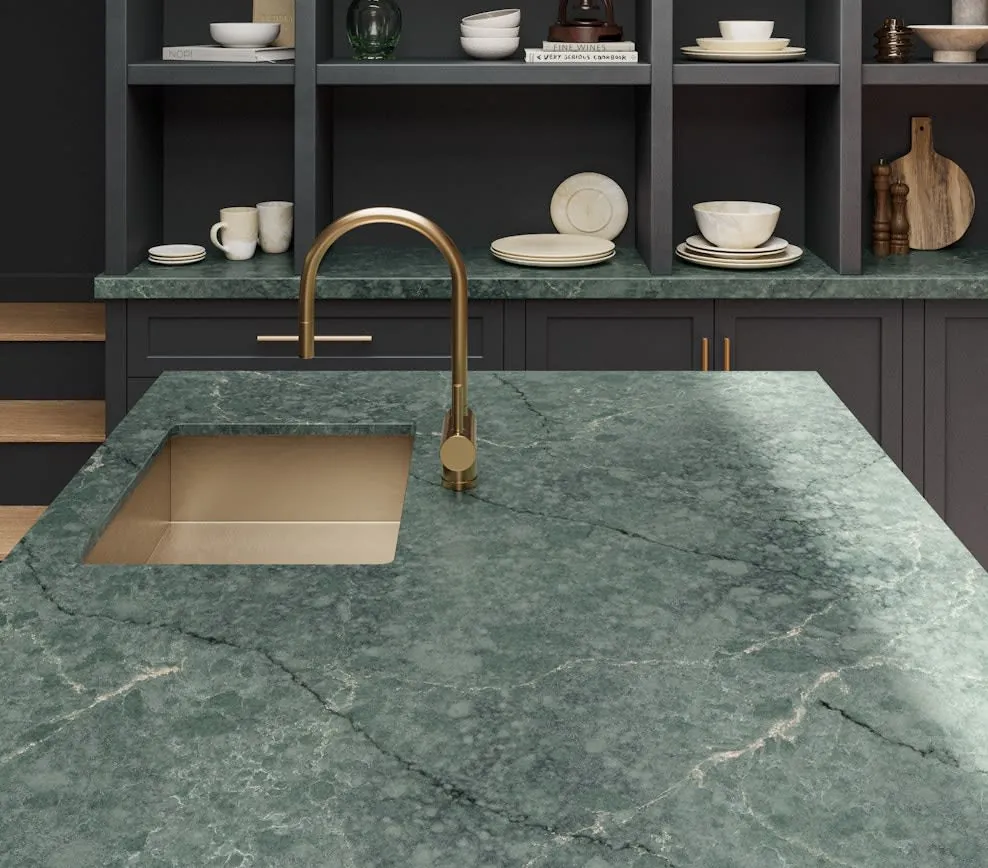 Jardin Emerald kitchen