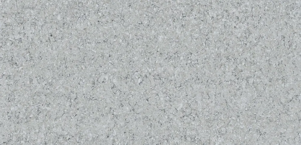 Lusso Silestone quartz with brass hardware