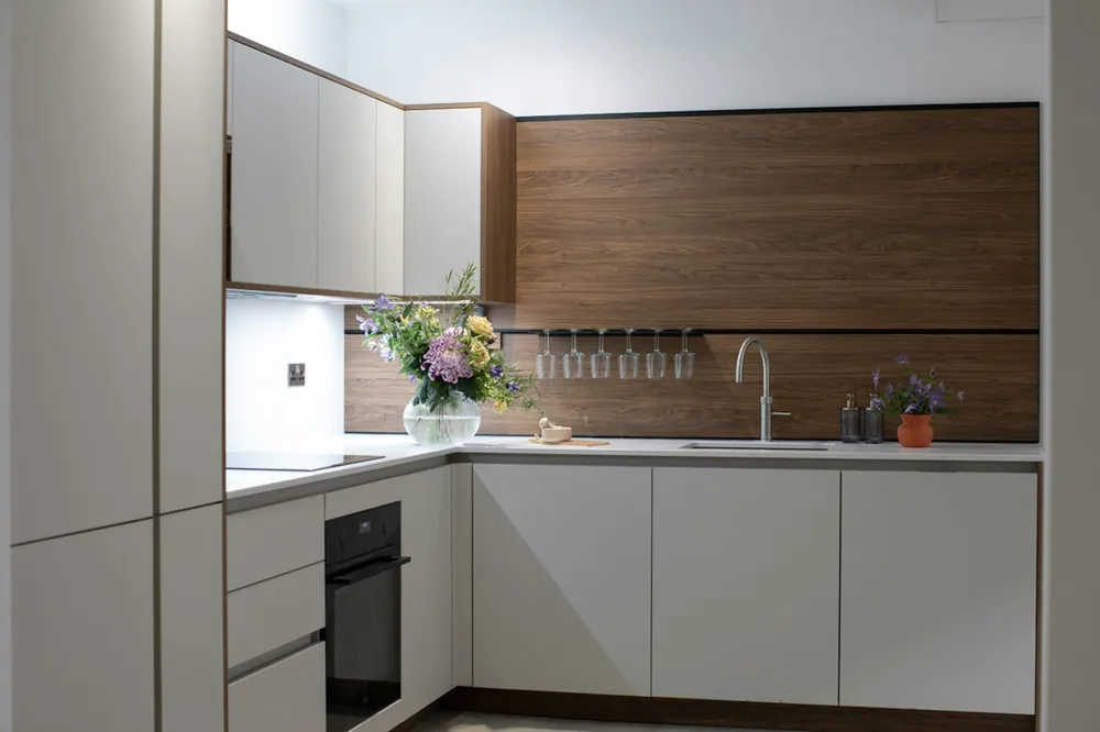 RAW A Silestone quartz installed countertop