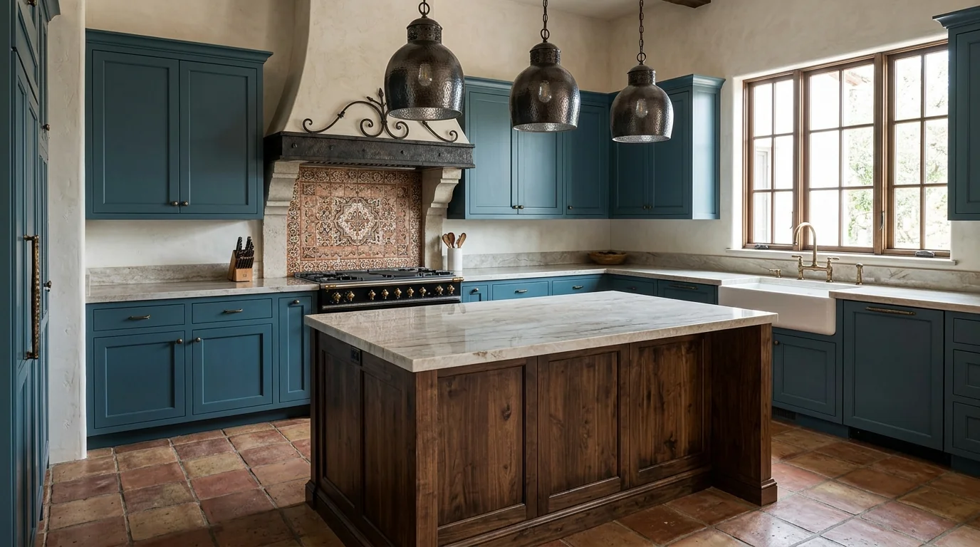 Two-tone Lake Worth Beach kitchen showing scope of remodel investment
