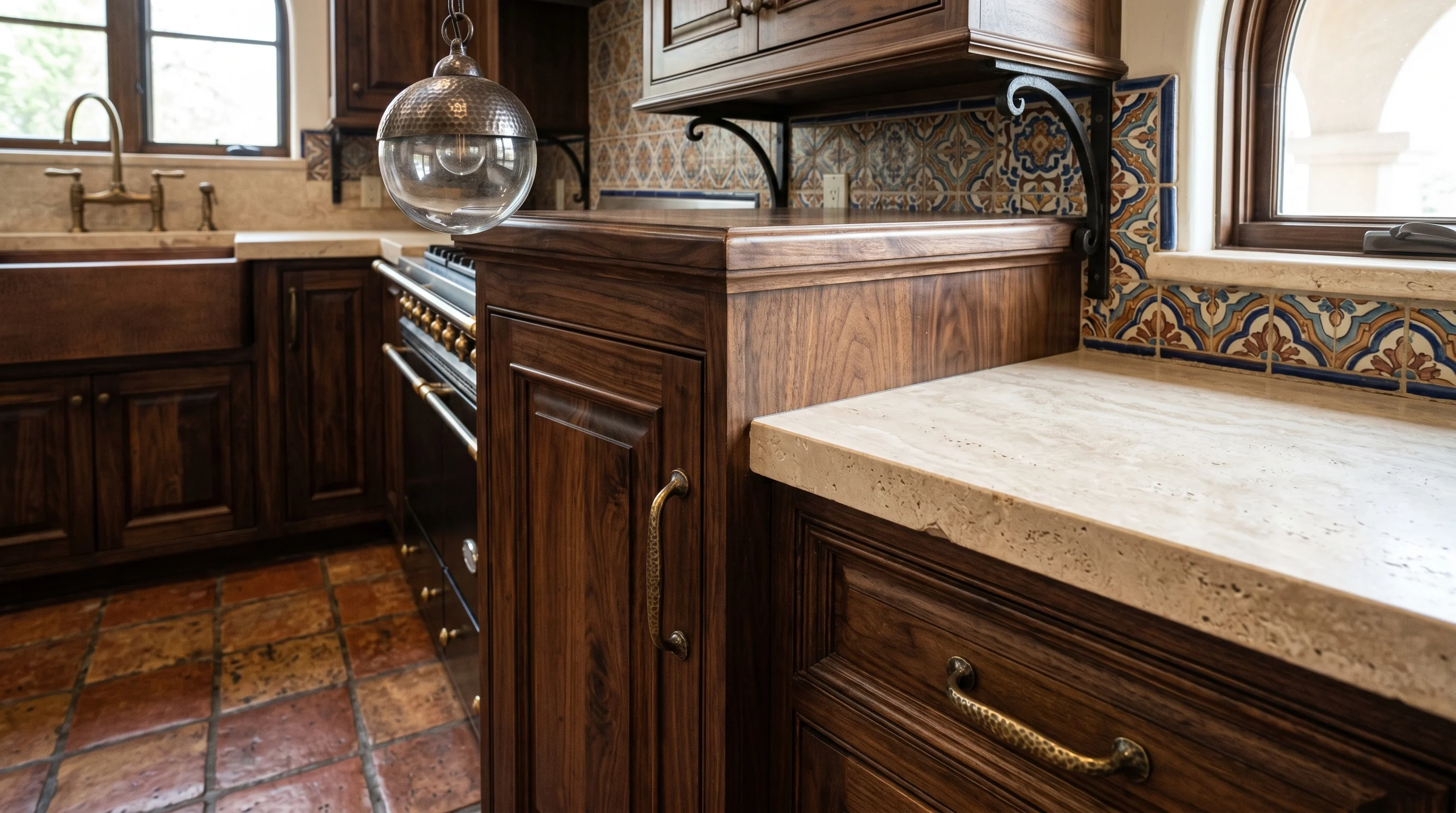 Luxury Raised Panel kitchen cabinets in a Lake Worth, Palm Beach County kitchen