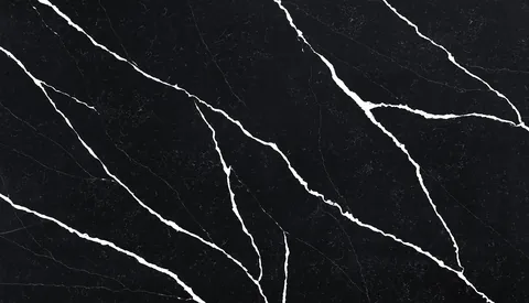 Calacatta Black 75sqft quartz slab