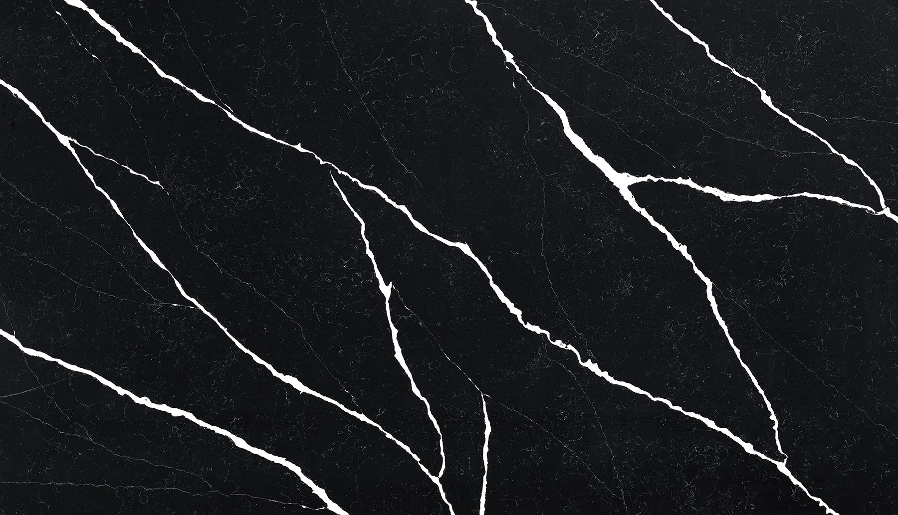Calacatta Black 75sqft quartz slab
