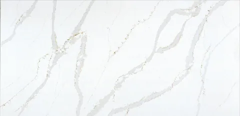 Calacatta Gold quartz slab
